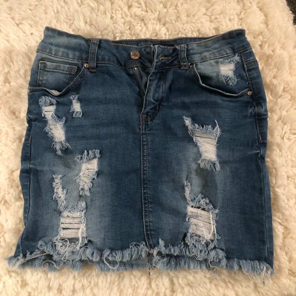 Jean skirt